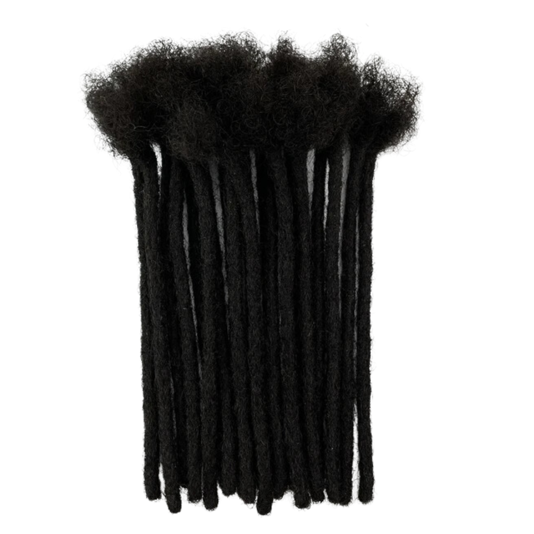 PRE-ORDER 0.6cm Full Head Bundle(70  Locs) - Permanent Dreadlock Extensions
