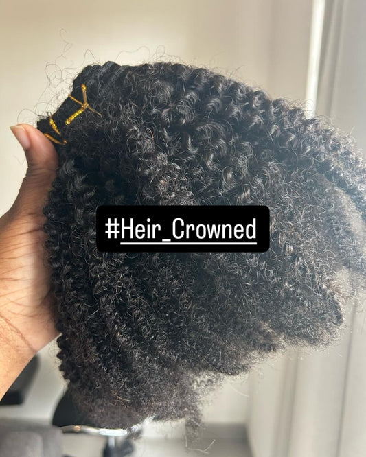 PRE-ORDER Afro kinky Coily Weft Bundles