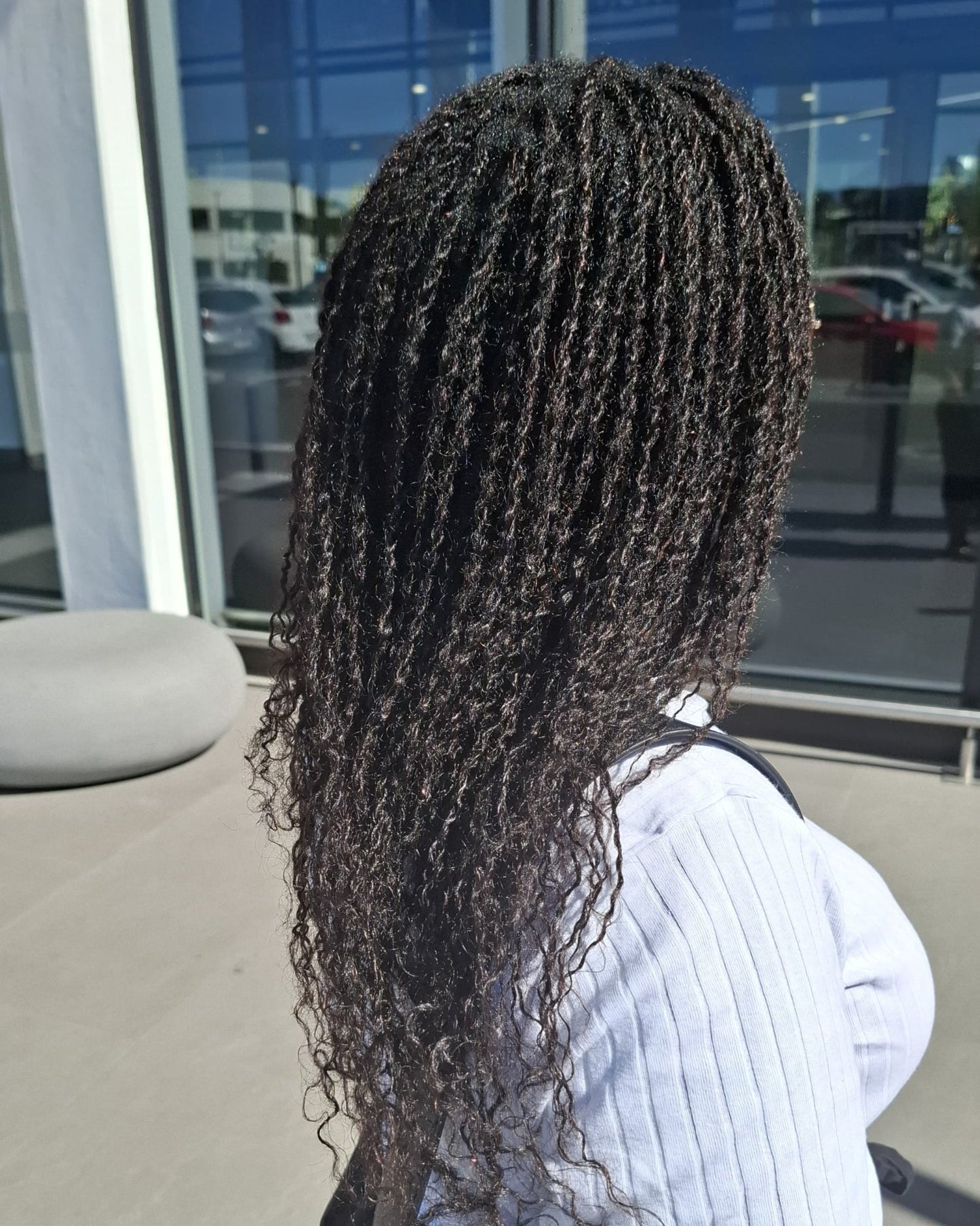 1 Pack Afro Kinky Bulk Human Hair - PRE-STRETCHED