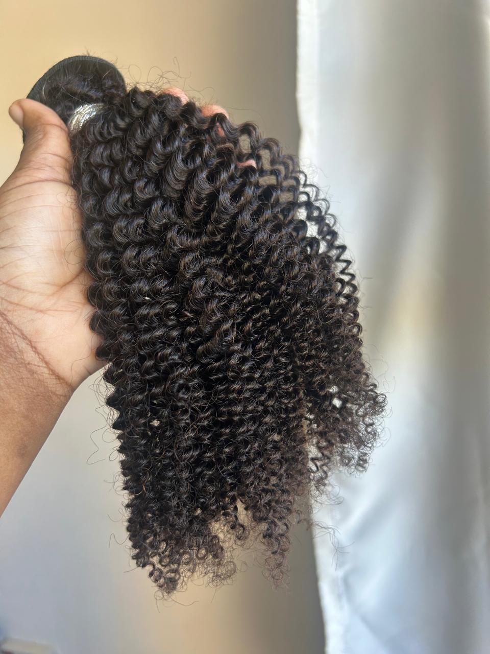 PRE-ORDER Kinky Curly Weft Bundles