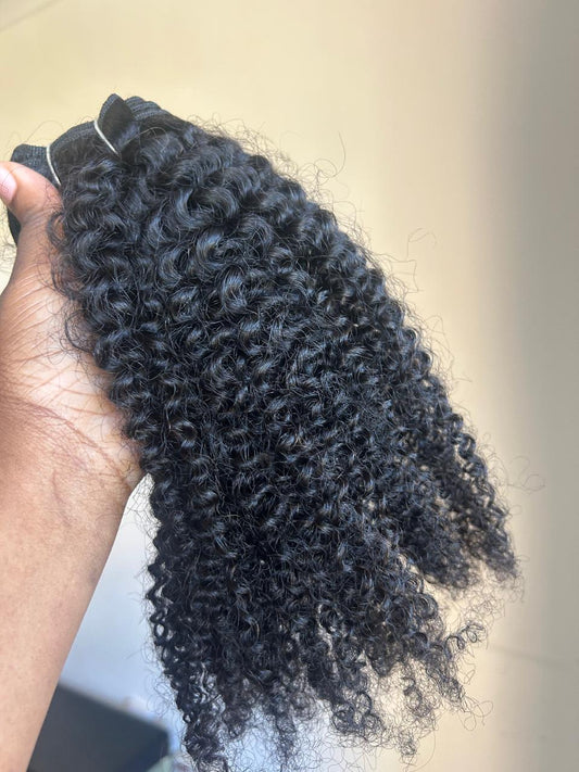 PRE-ORDER Afro kinky Curly Weft Bundles