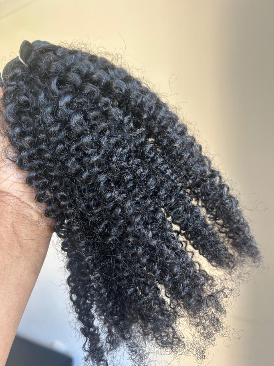 PRE-ORDER Afro kinky Curly Weft Bundles