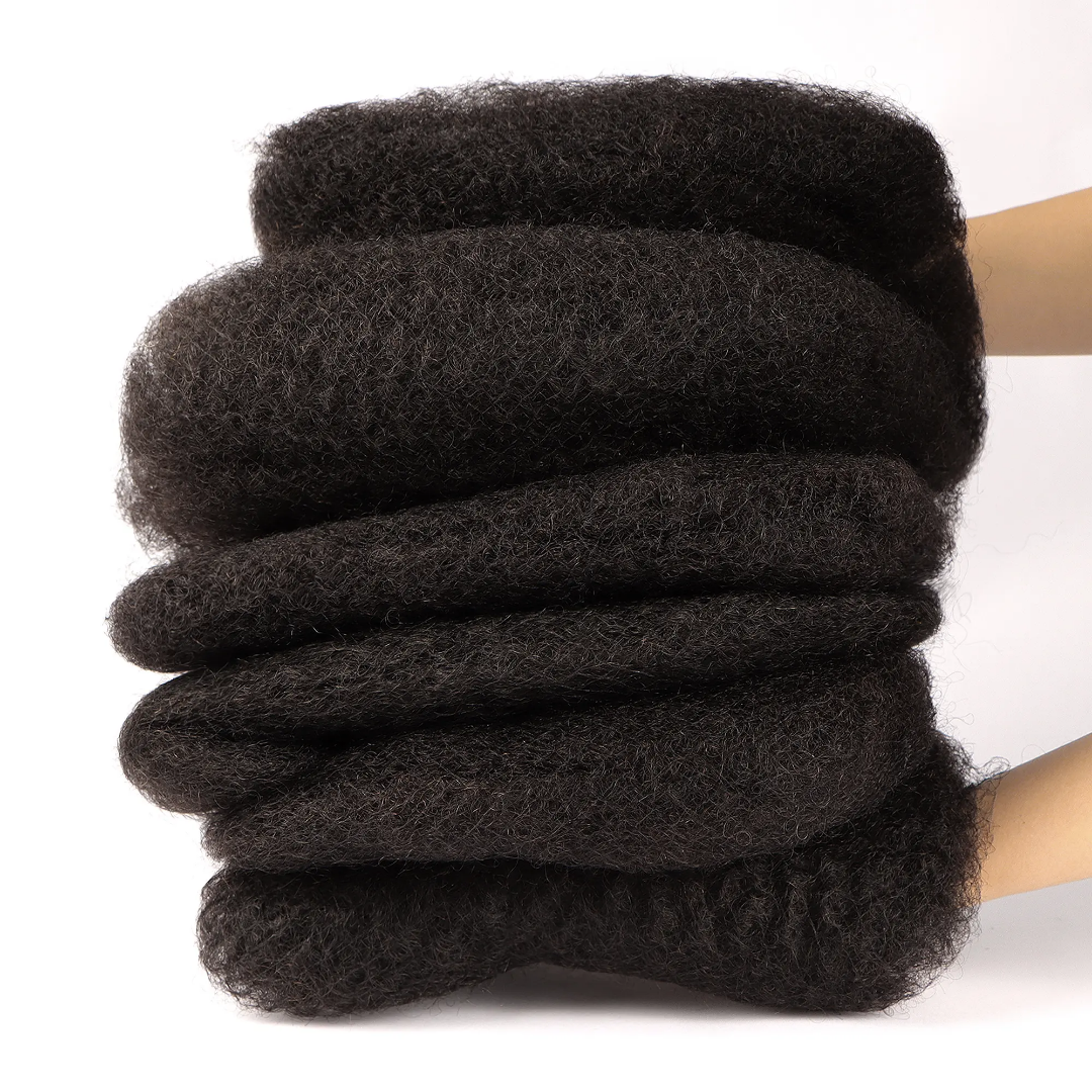 PRE-ORDER 1 Pack Afro Kinky Bulk Human Hair - PRE-STRETCHED