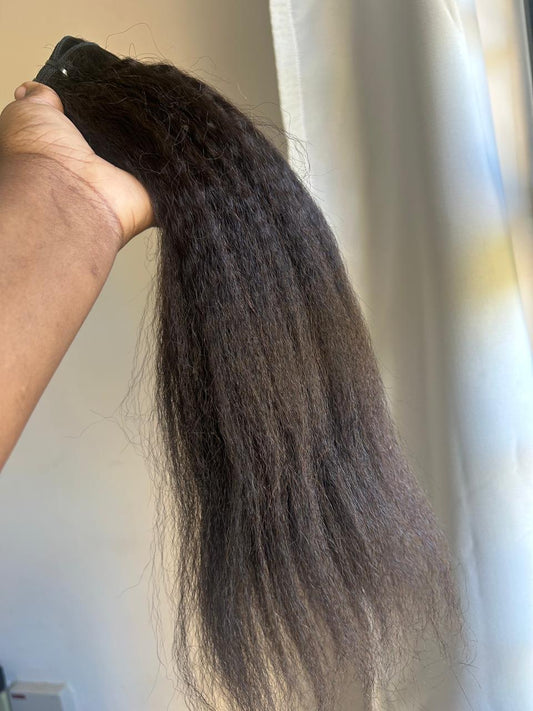 PRE-ORDER Kinky Straight Weft Bundles