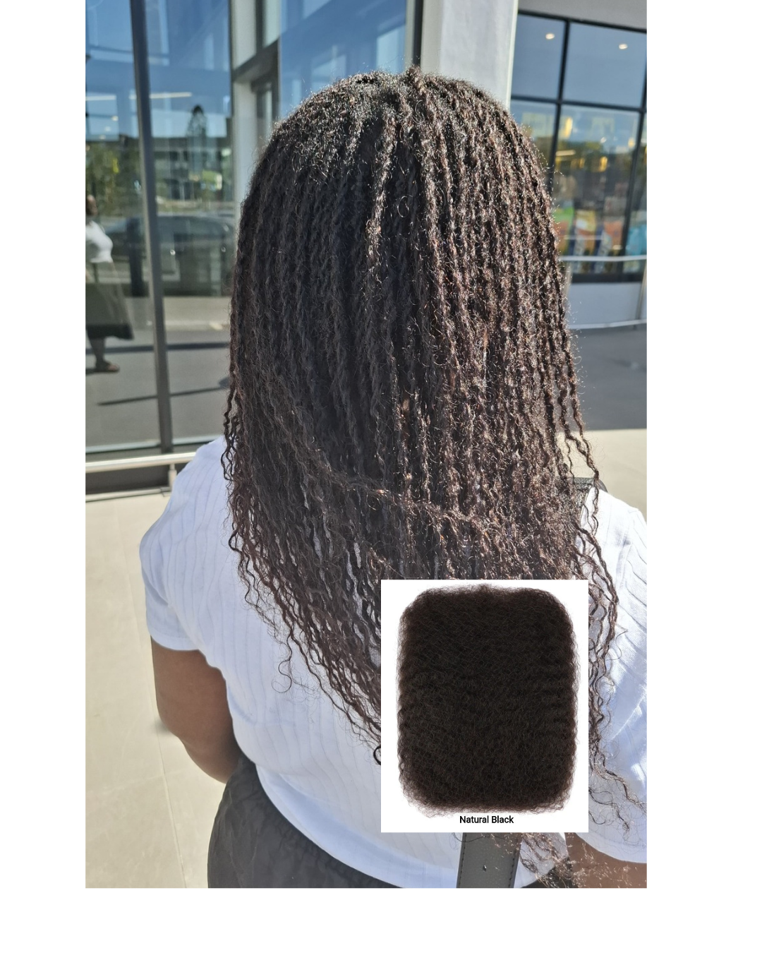 PRE-ORDER 1 Pack Afro Kinky Bulk Human Hair - PRE-STRETCHED