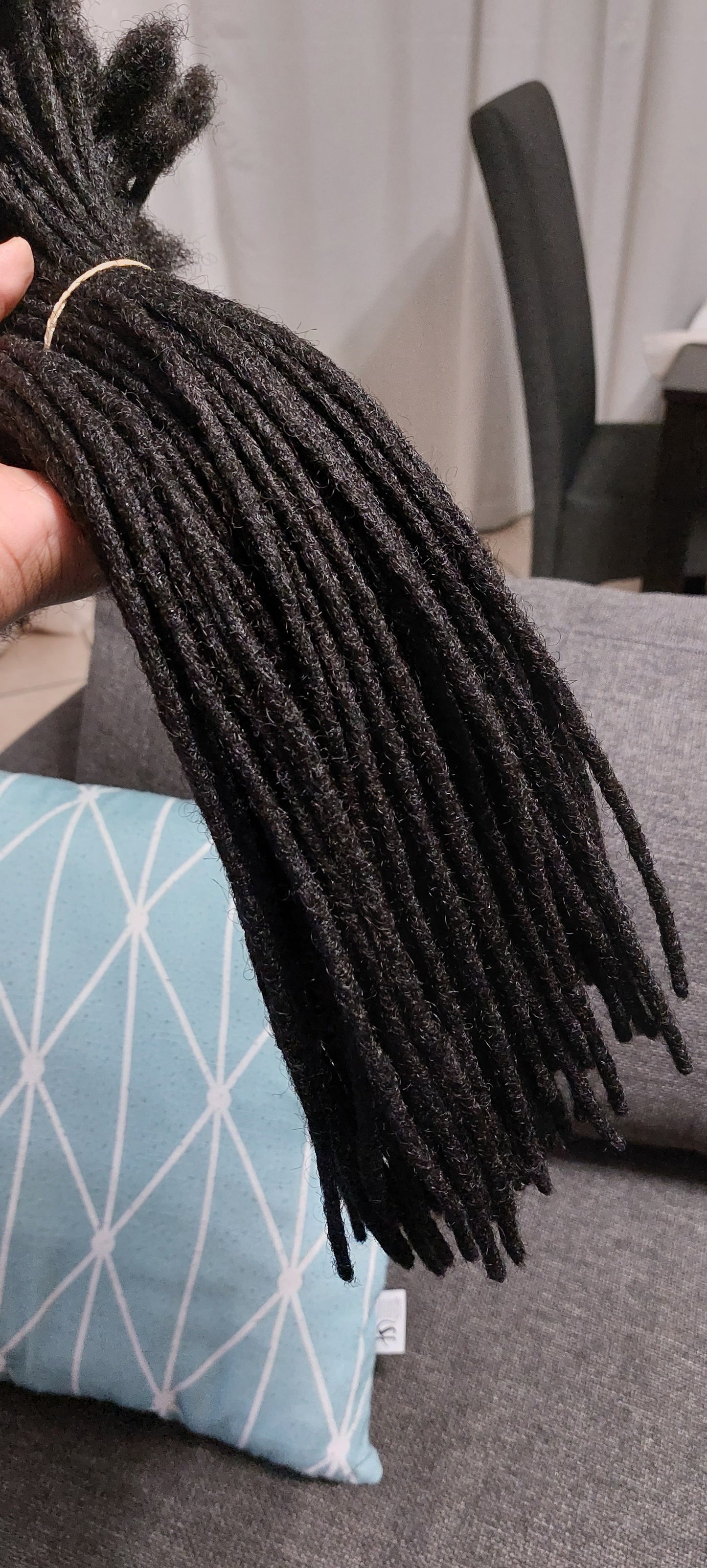 PRE-ORDER 0.4cm Full Head Bundle(100 Locs) - Permanent Dreadlock Extensions