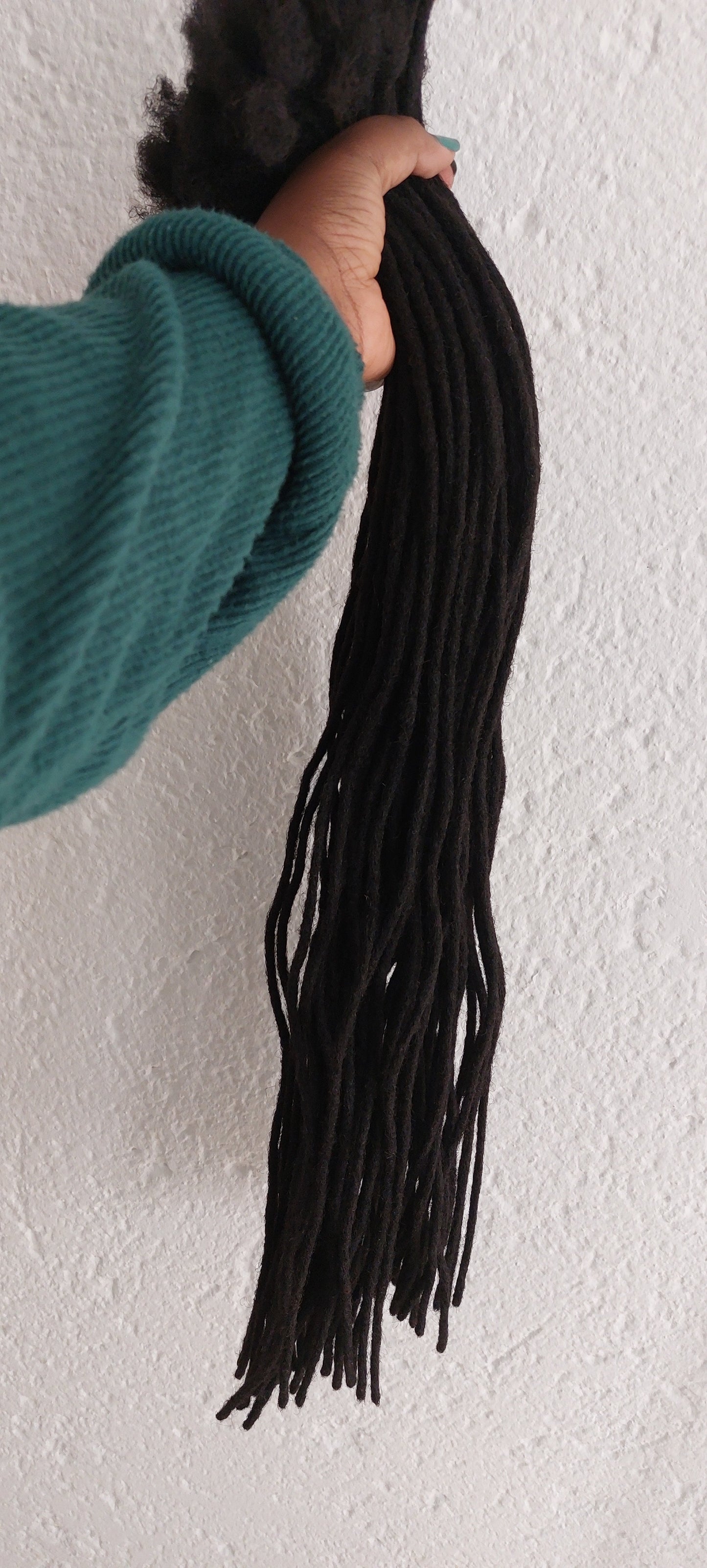 PRE-ORDER 0.4cm Full Head Bundle(100 Locs) - Permanent Dreadlock Extensions