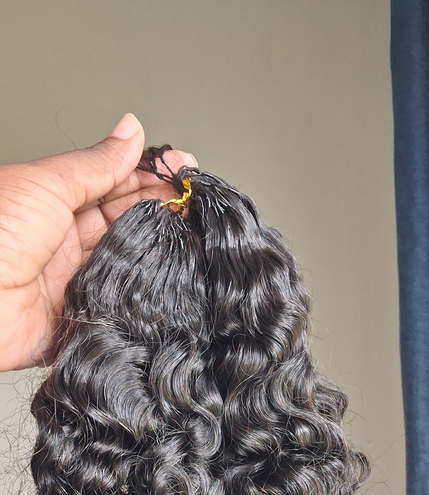 Spiral Deep Wave Feather Crochet Hair