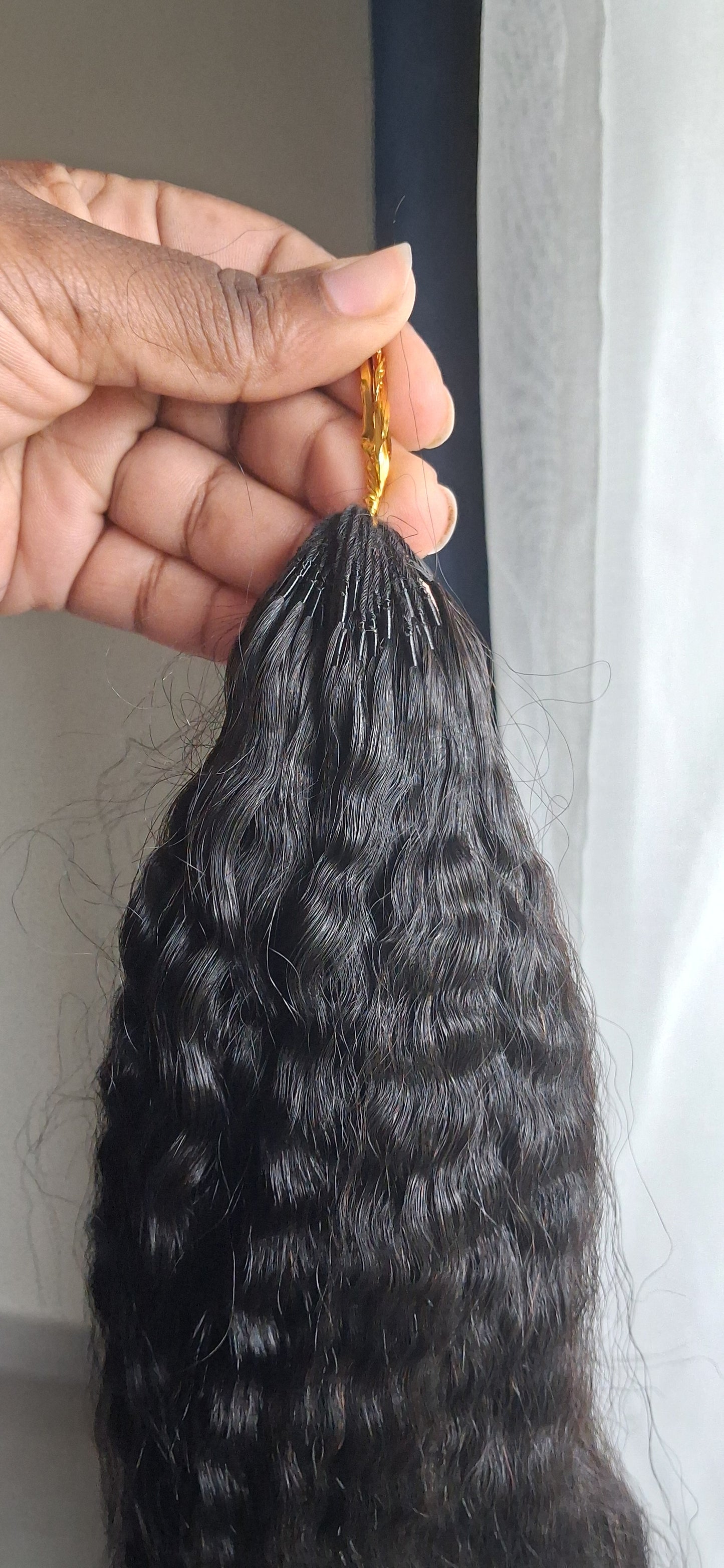Kinky Straight Feather Crochet Hair