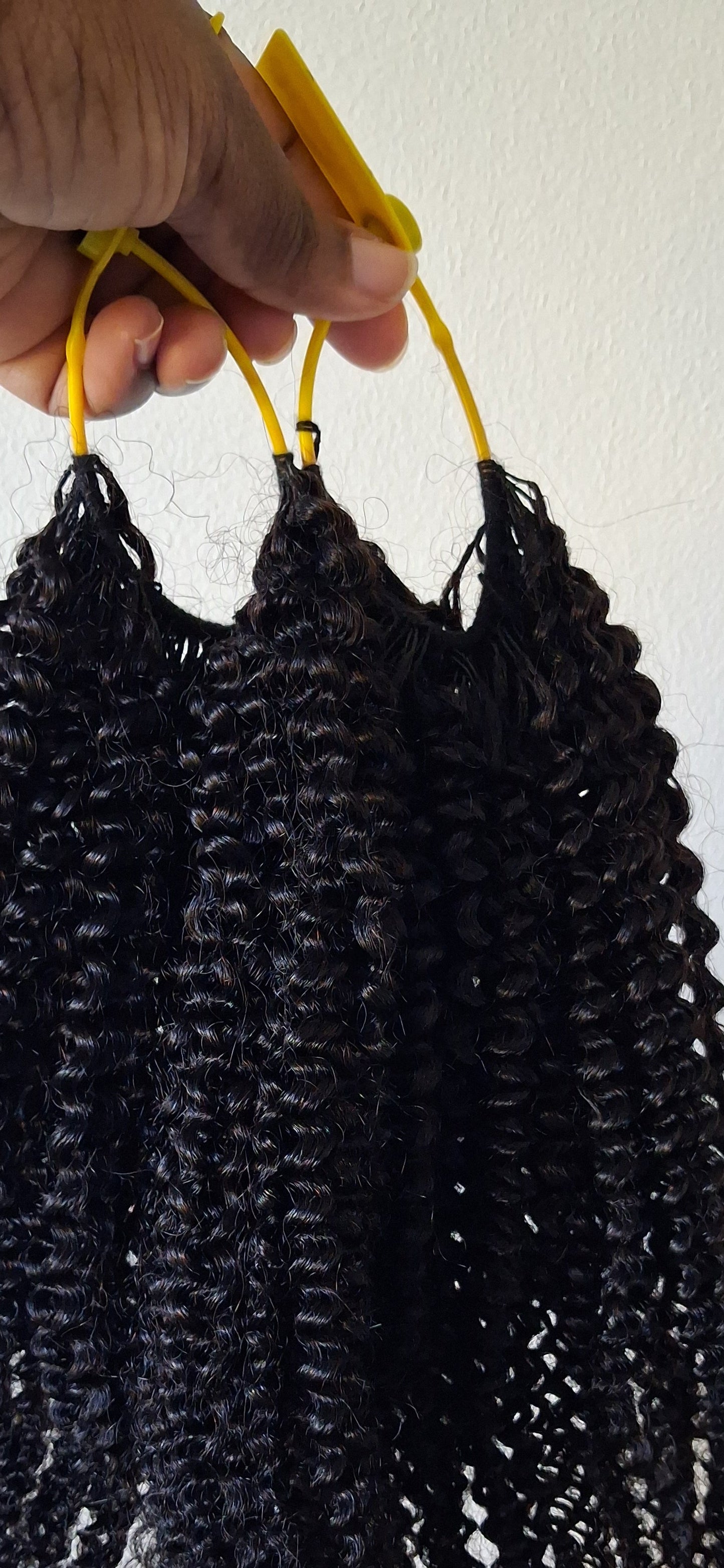 Kinky Curly Feather Crochet Hair