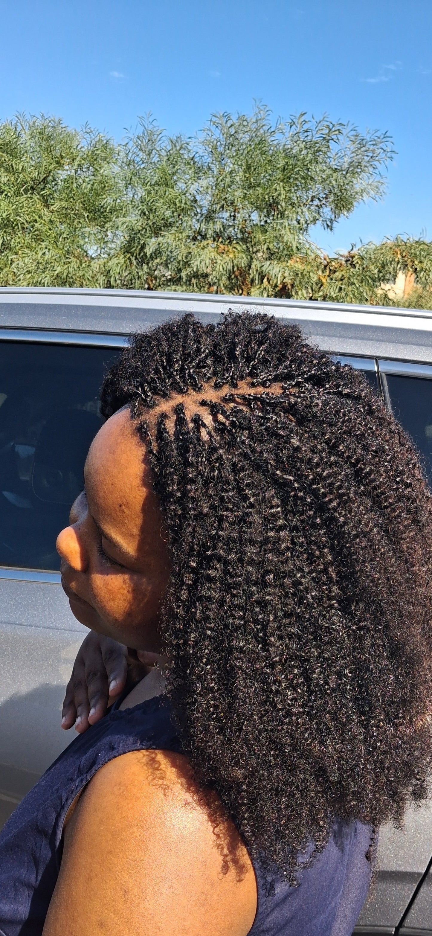 Afro kinky Curly Weft Bundles