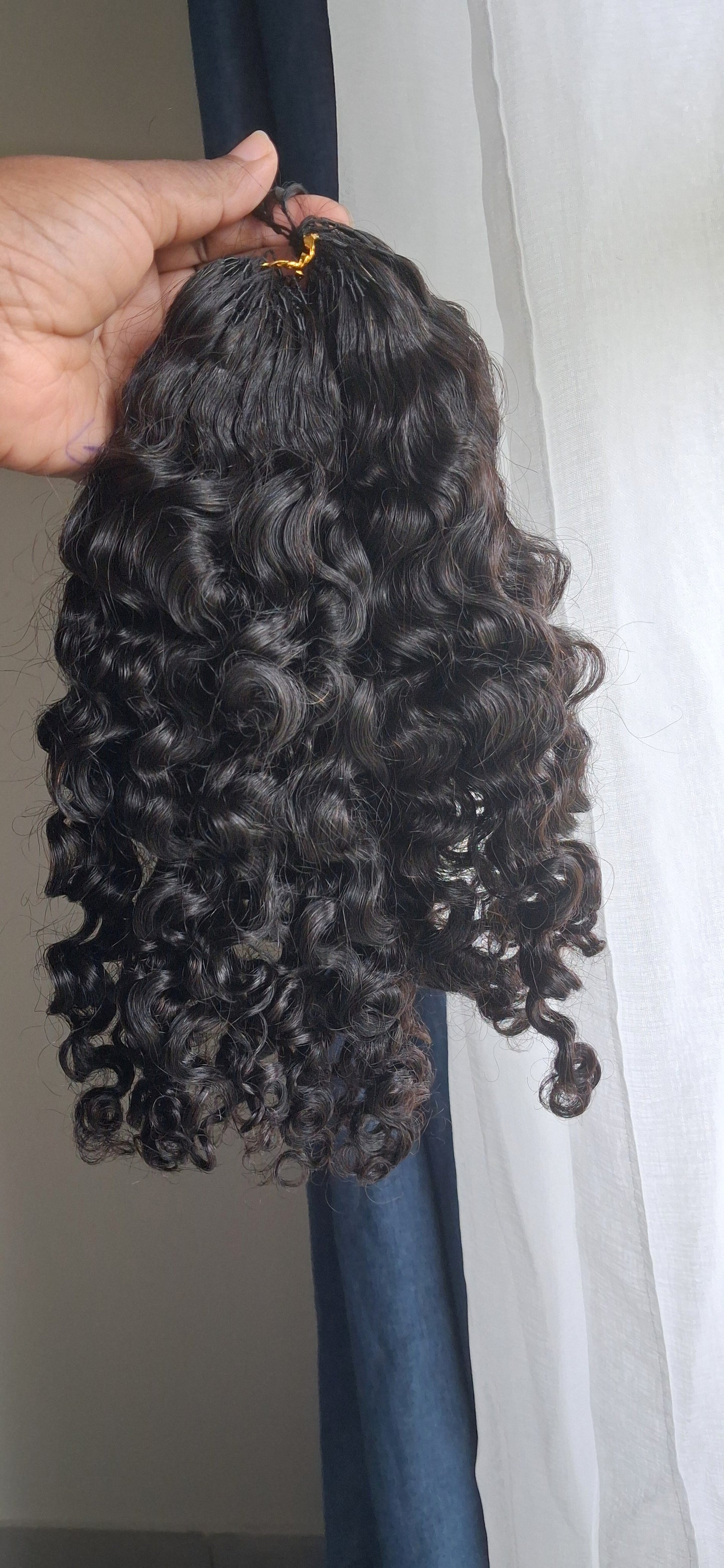 Spiral Deep Wave Feather Crochet Hair