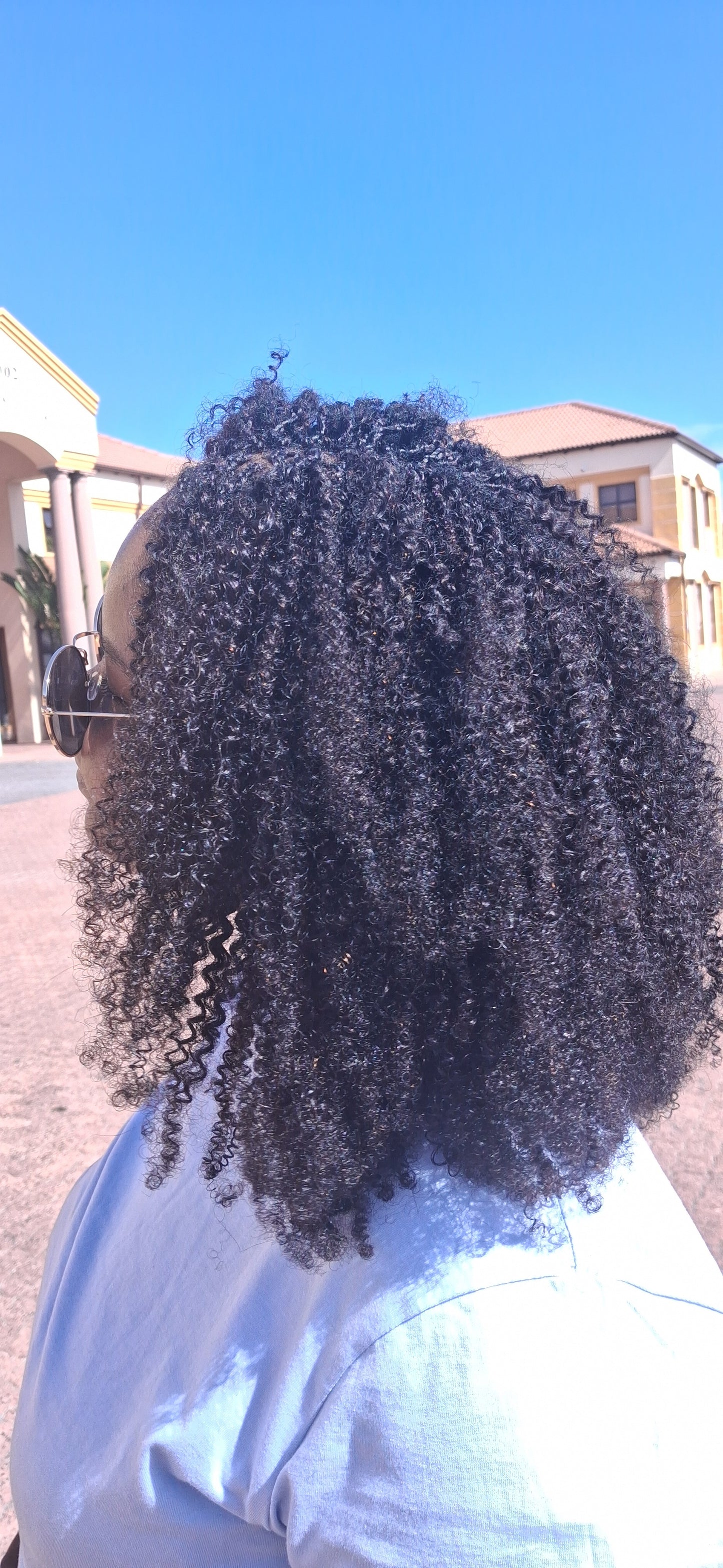 Afro kinky Curly Weft Bundles