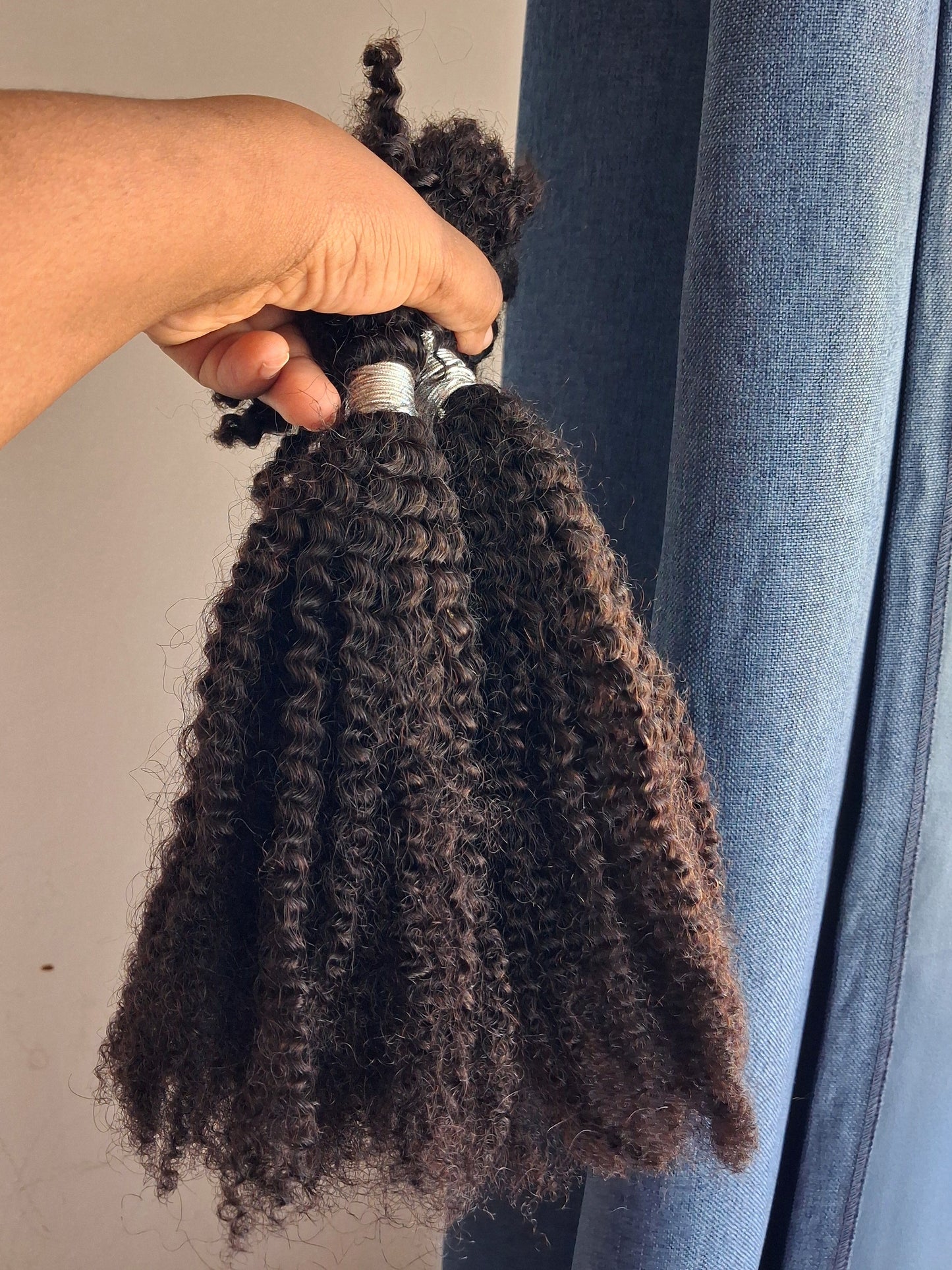Afro Kinky Curly Bulk Hair