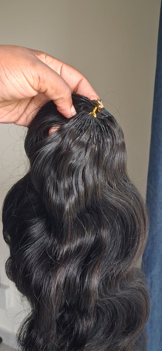 PRE-ORDER Body Wave Feather Crochet Hair