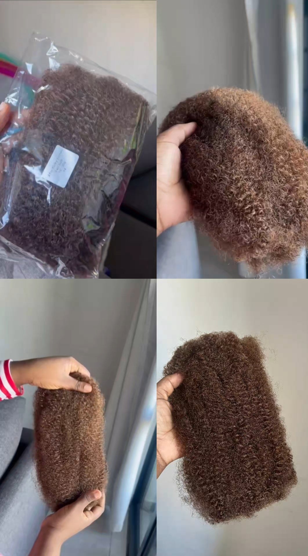 Tight Afro Kinky Bulk Hair