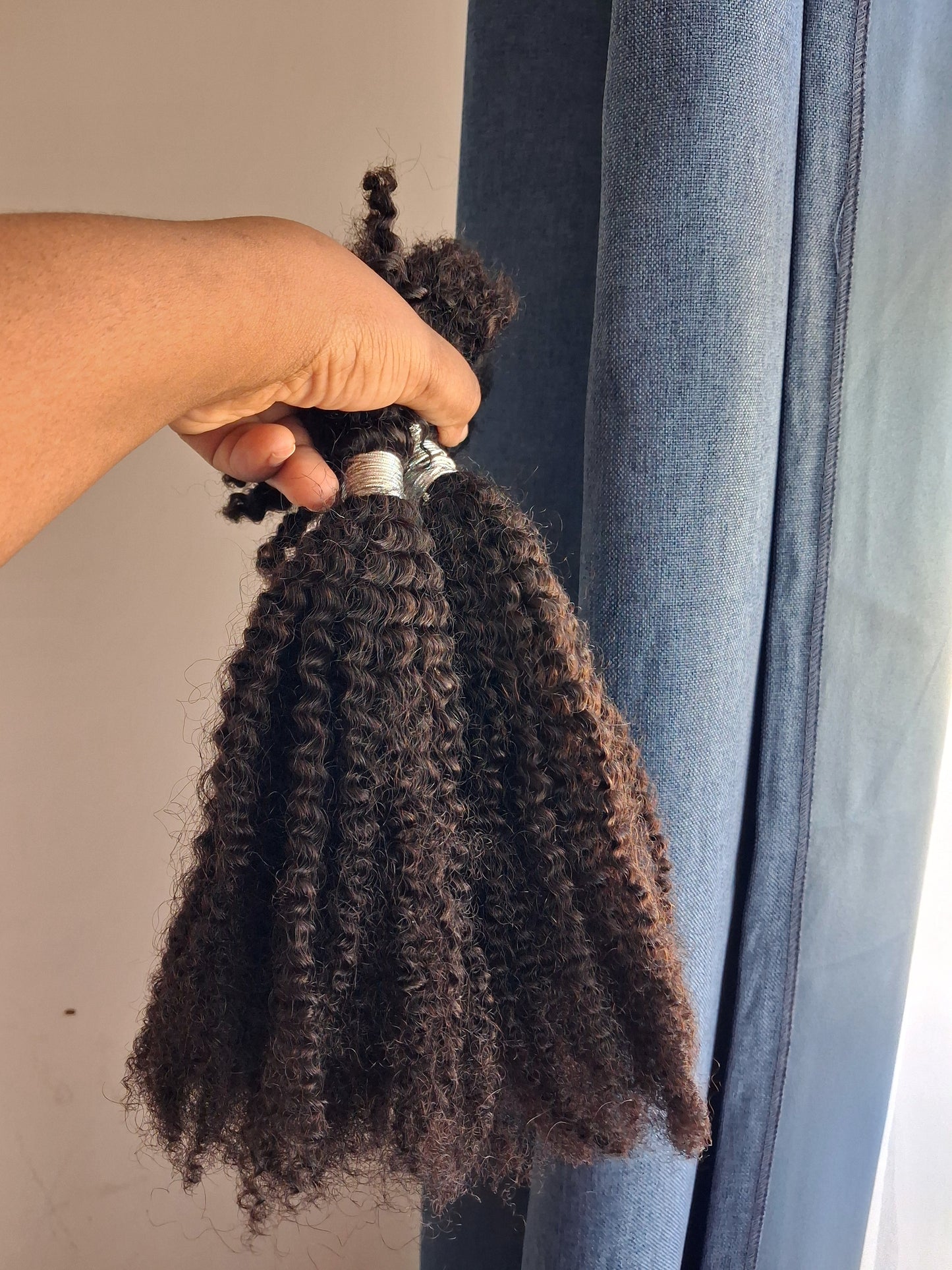 Afro Kinky Curly Bulk Hair